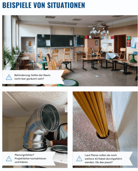 Fotodokumentation auf der Baustelle - Darauf ist zu achten! Situation beschreiben und zuordnen!